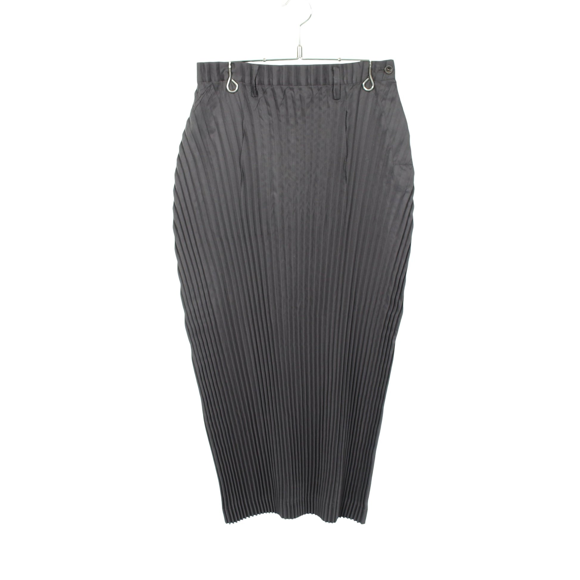 プリーツ スカート グレー イッセイミヤケ ボトムス ISSEY MIYAKE
