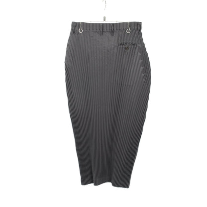 プリーツ スカート グレー イッセイミヤケ ボトムス ISSEY MIYAKE