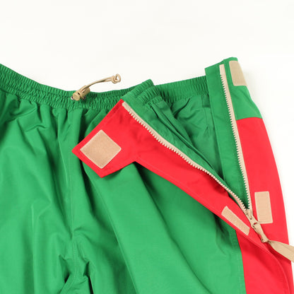 GUCCI × THE NORTH FACE ジョガーパンツ グリーン レッド グッチ ボトムス GUCCI