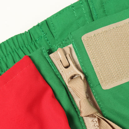 GUCCI × THE NORTH FACE ジョガーパンツ グリーン レッド グッチ ボトムス GUCCI