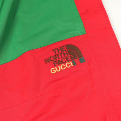 GUCCI × THE NORTH FACE ジョガーパンツ グリーン レッド グッチ ボトムス GUCCI