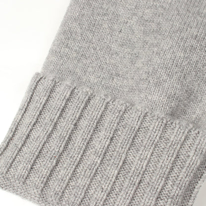 Vネック ニットワンピース カシミヤ グレー エルメス ワンピース HERMES