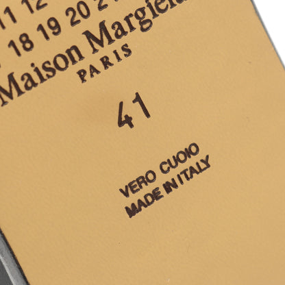 TABI タビ ドレスシューズ レザー ブラック メゾンマルジェラ22 シューズ Maison Margiela 22