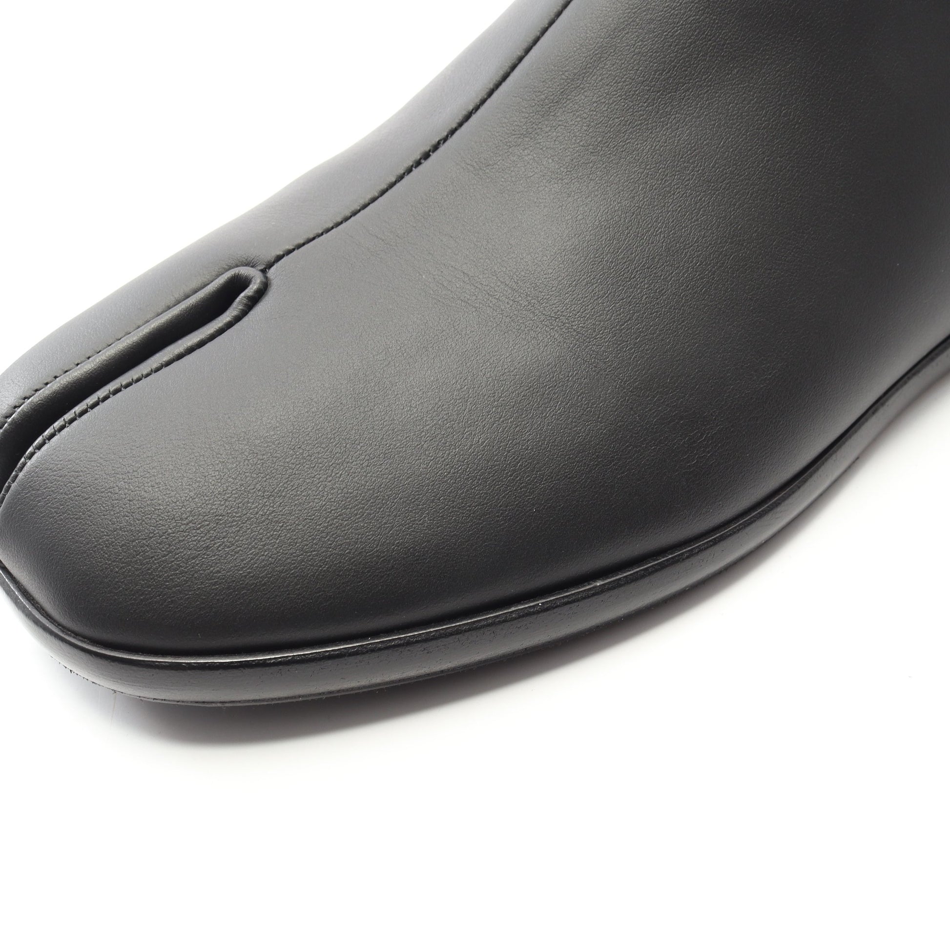 TABI タビ ドレスシューズ レザー ブラック メゾンマルジェラ22 シューズ Maison Margiela 22