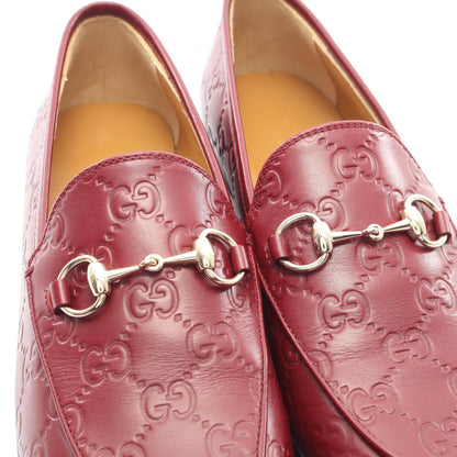 ヨルダーン グッチシマ ホースビット ローファー レザー ボルドー グッチ シューズ GUCCI