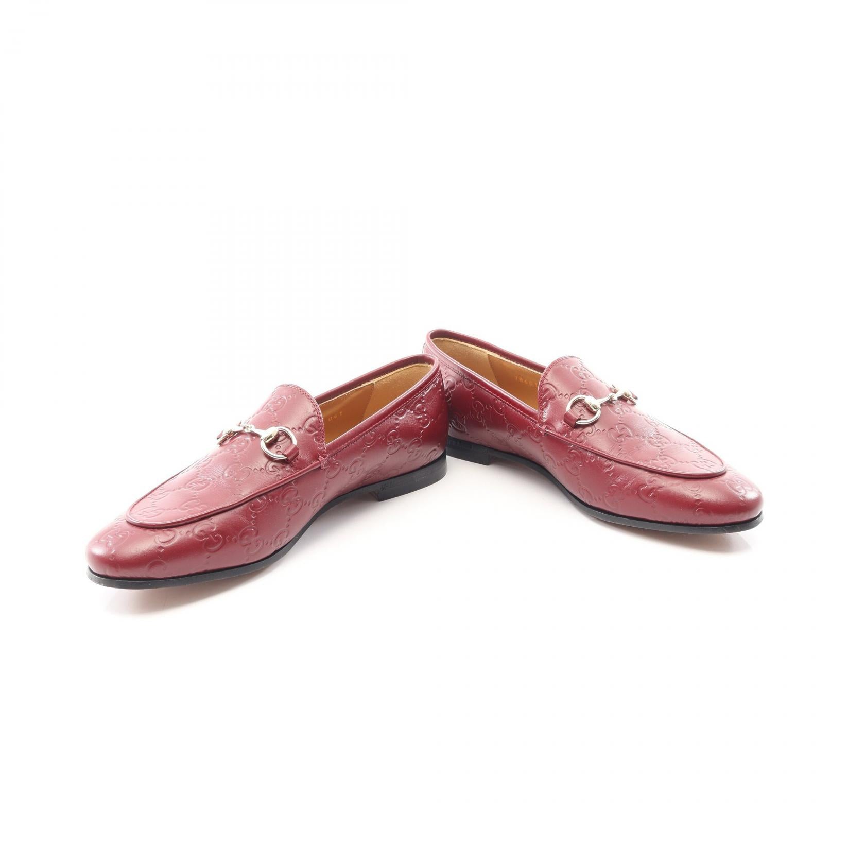 ヨルダーン グッチシマ ホースビット ローファー レザー ボルドー グッチ シューズ GUCCI