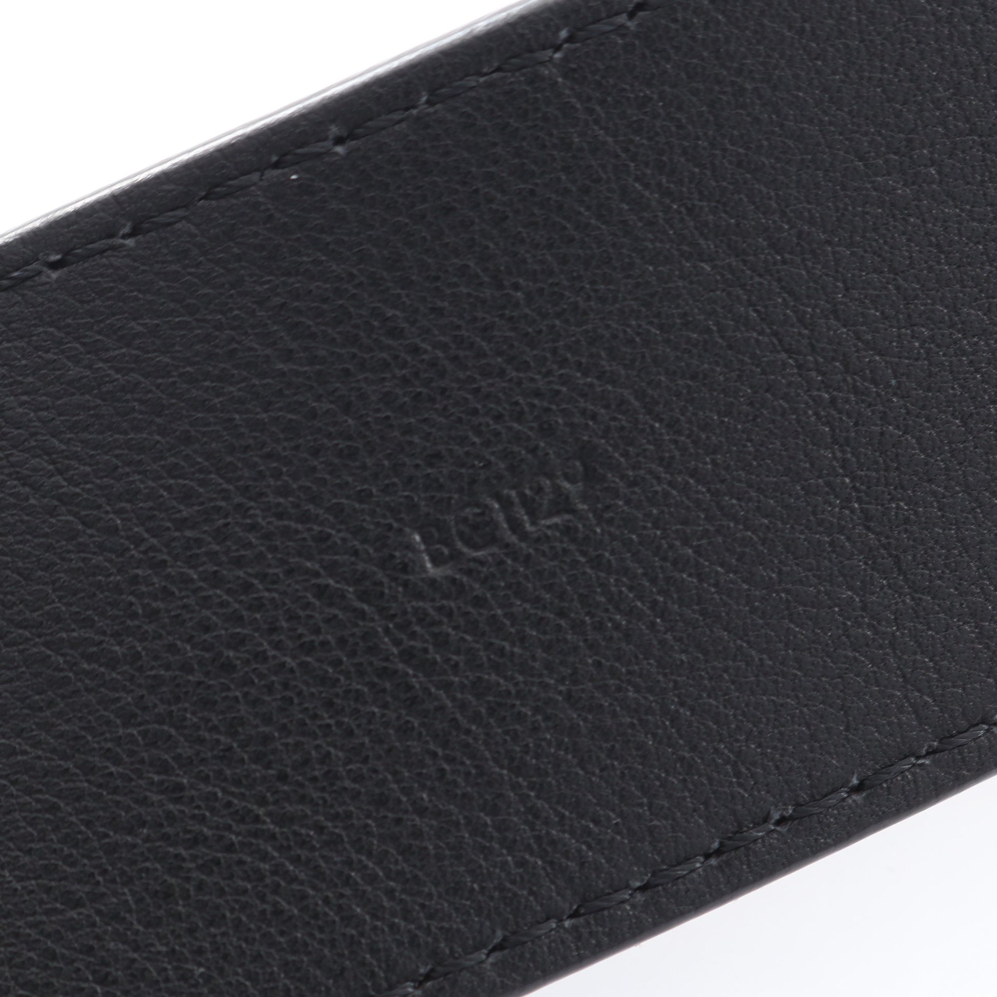 サンチュール LVオートグラフ 40MM ベルト レザー ブラック ルイヴィトン 財布・小物 LOUIS VUITTON