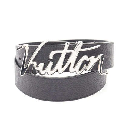 サンチュール LVオートグラフ 40MM ベルト レザー ブラック ルイヴィトン 財布・小物 LOUIS VUITTON