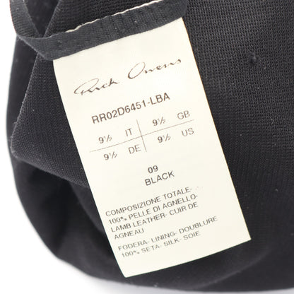 手袋 グローブ レザー ブラック リックオウエンス 財布・小物 Rick Owens