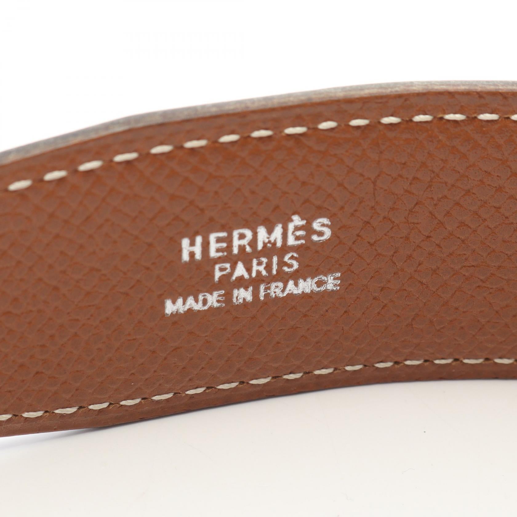 HERMES コンスタンス ボックスカーフ×クシュベル リバーシブル ベルト HERMES（エルメス） ベルト コンスタンス H リバーシブルベルト