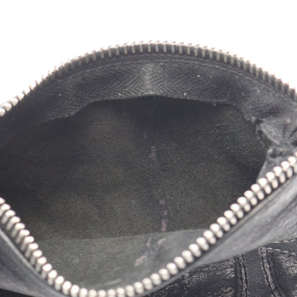 クロスパッチ ジッパーチェンジパース コインケース レザー ブラック クロムハーツ 財布・小物 Chrome Hearts