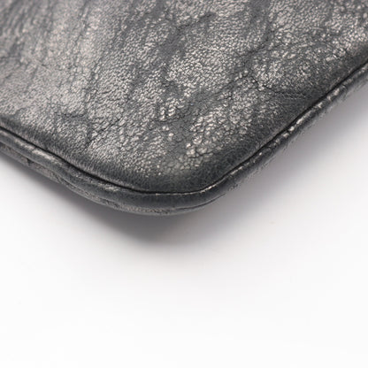 クロスパッチ ジッパーチェンジパース コインケース レザー ブラック クロムハーツ 財布・小物 Chrome Hearts
