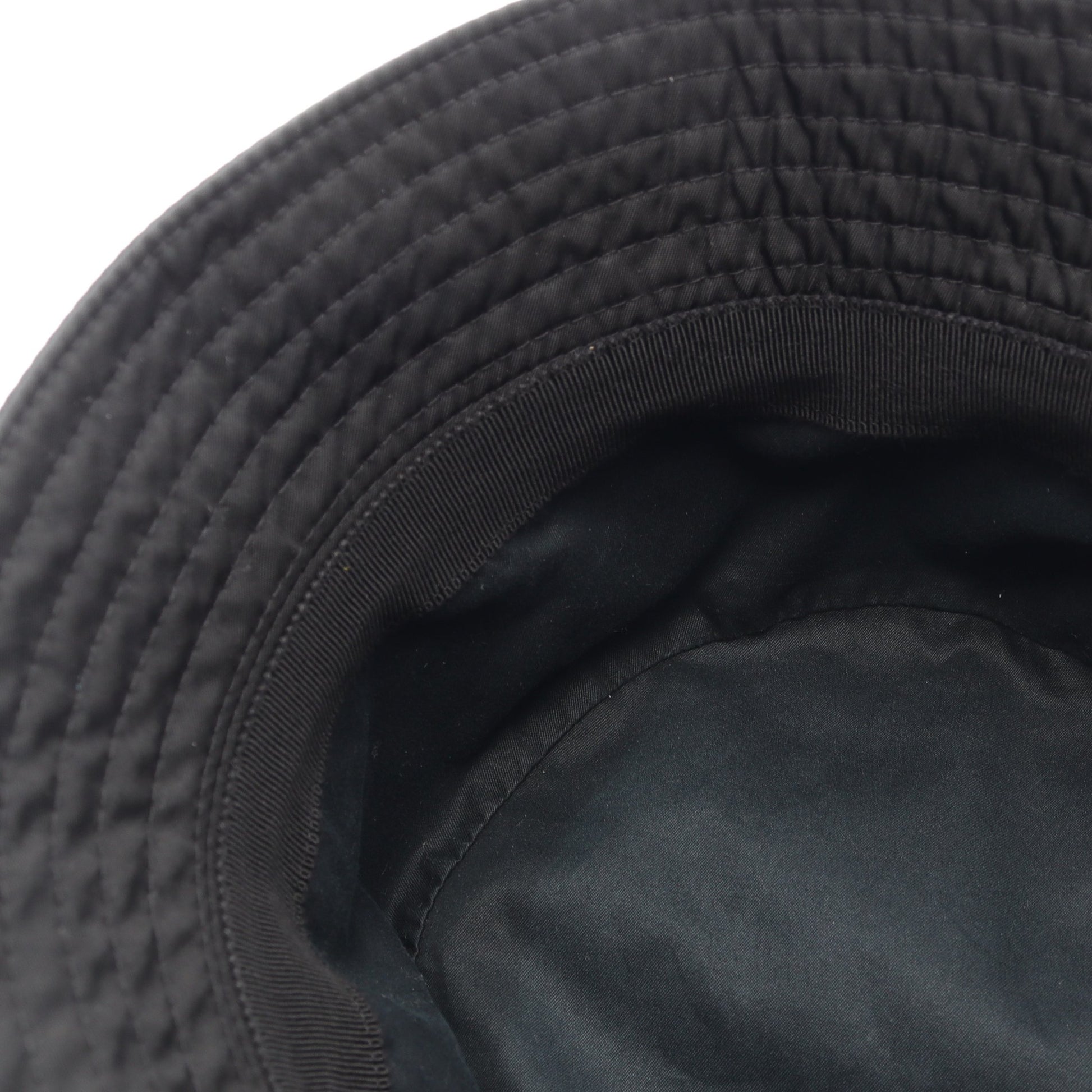 Re-Nylon トライアングルロゴ バケット バケット ハット ナイロン ブラック プラダ 財布・小物 PRADA