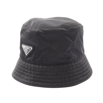 Re-Nylon トライアングルロゴ バケット バケット ハット ナイロン ブラック プラダ 財布・小物 PRADA