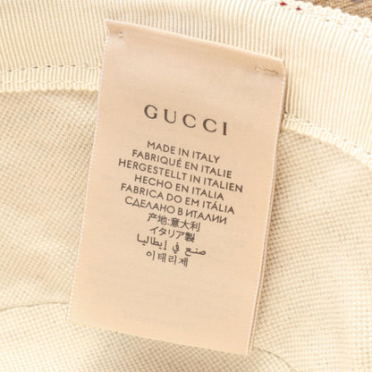 GUCCI × ドラえもん ハット PVC レザー ブラウン レッド マルチカラー グッチ 財布・小物 GUCCI
