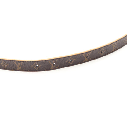 LVアイコニック 20MMモノグラム リバーシブル ベルト PVC レザー ダークブラウン ベージュ ルイヴィトン 財布・小物 LOUIS VUITTON