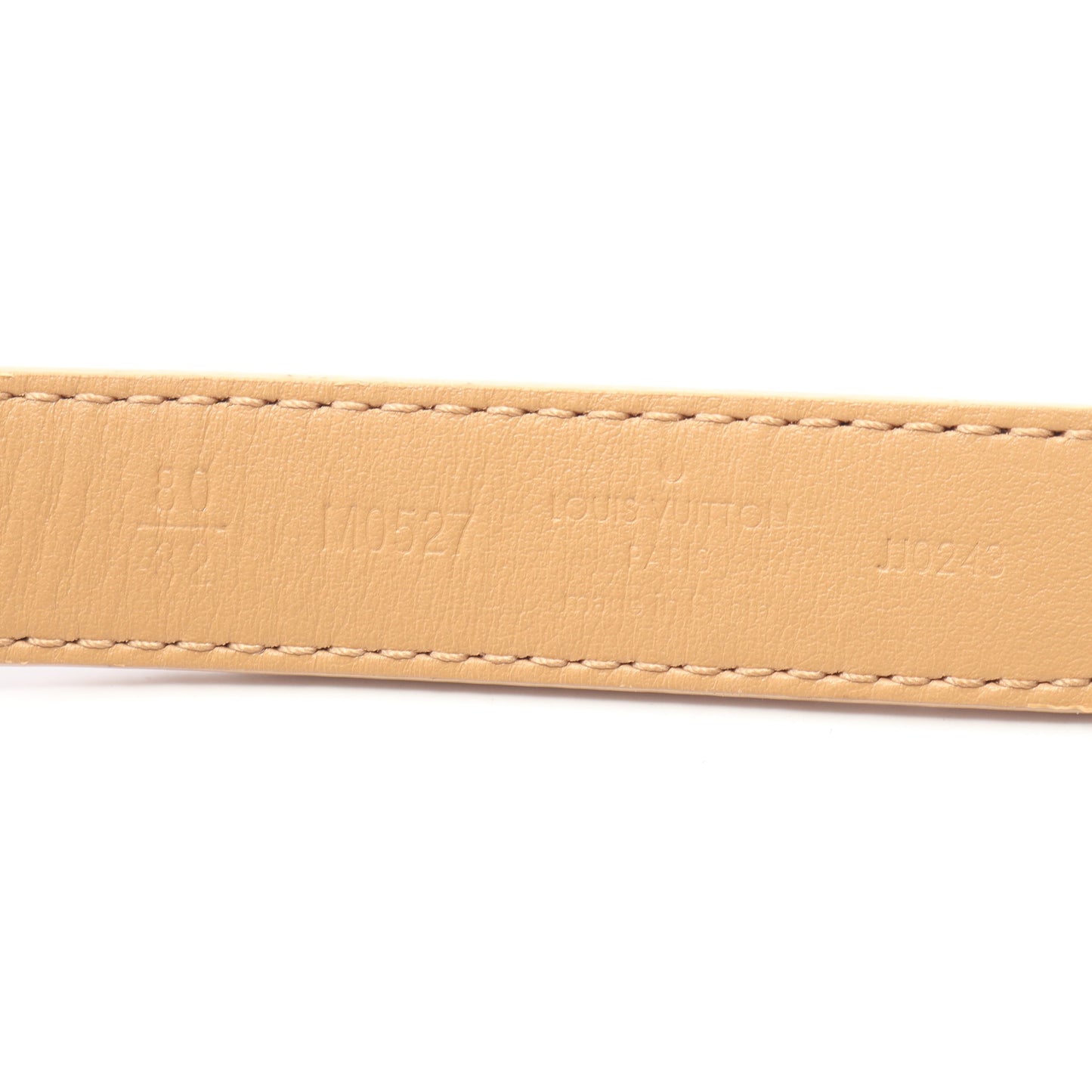 LVアイコニック 20MMモノグラム リバーシブル ベルト PVC レザー ダークブラウン ベージュ ルイヴィトン 財布・小物 LOUIS VUITTON