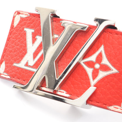 LOUIS VUITTON × Supreme モノグラムサンチュール LVイニシャル ベルト レザー レッド ホワイト ルイヴィトン 財布・小物 LOUIS VUITTON