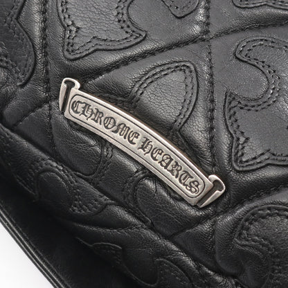 G BENDER セメタリーフレアキルティング ショルダーバッグ レザー ブラック クロムハーツ バッグ Chrome Hearts