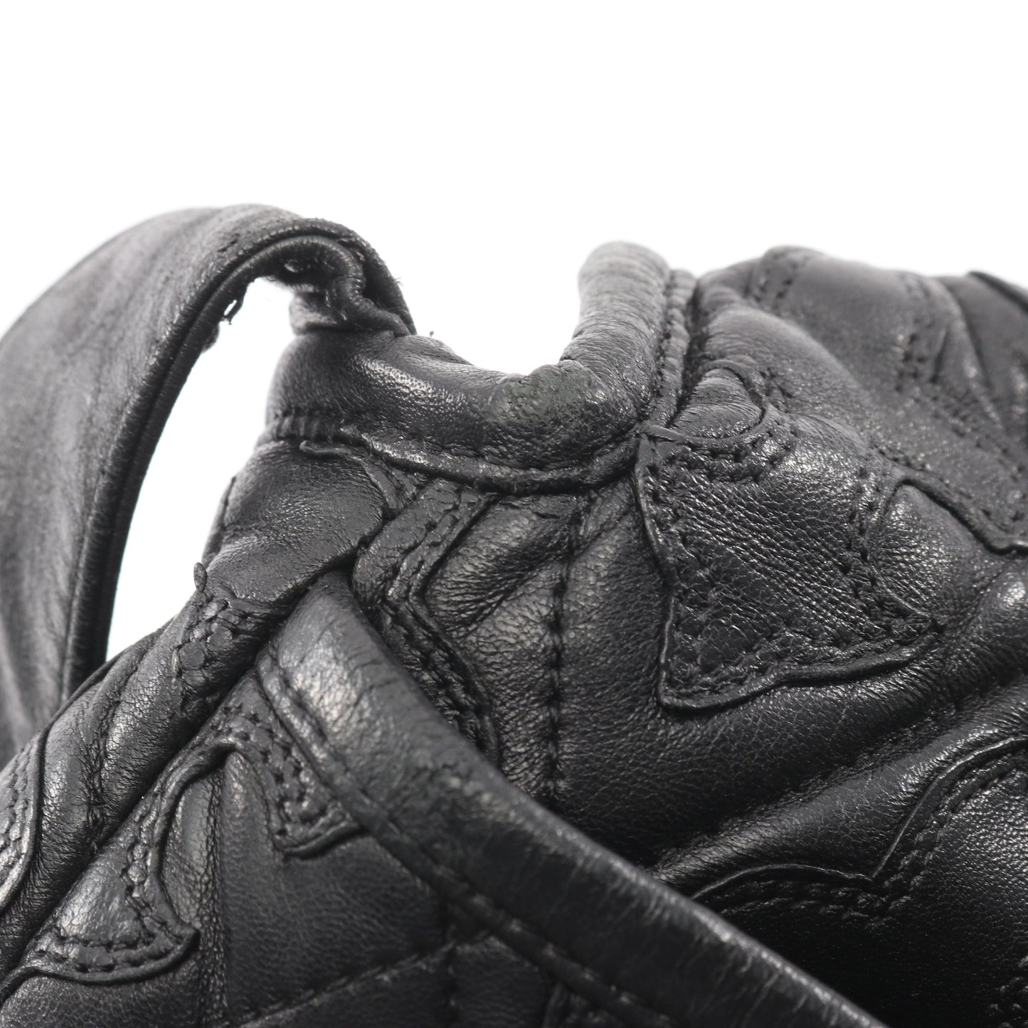 G BENDER セメタリーフレアキルティング ショルダーバッグ レザー ブラック クロムハーツ バッグ Chrome Hearts