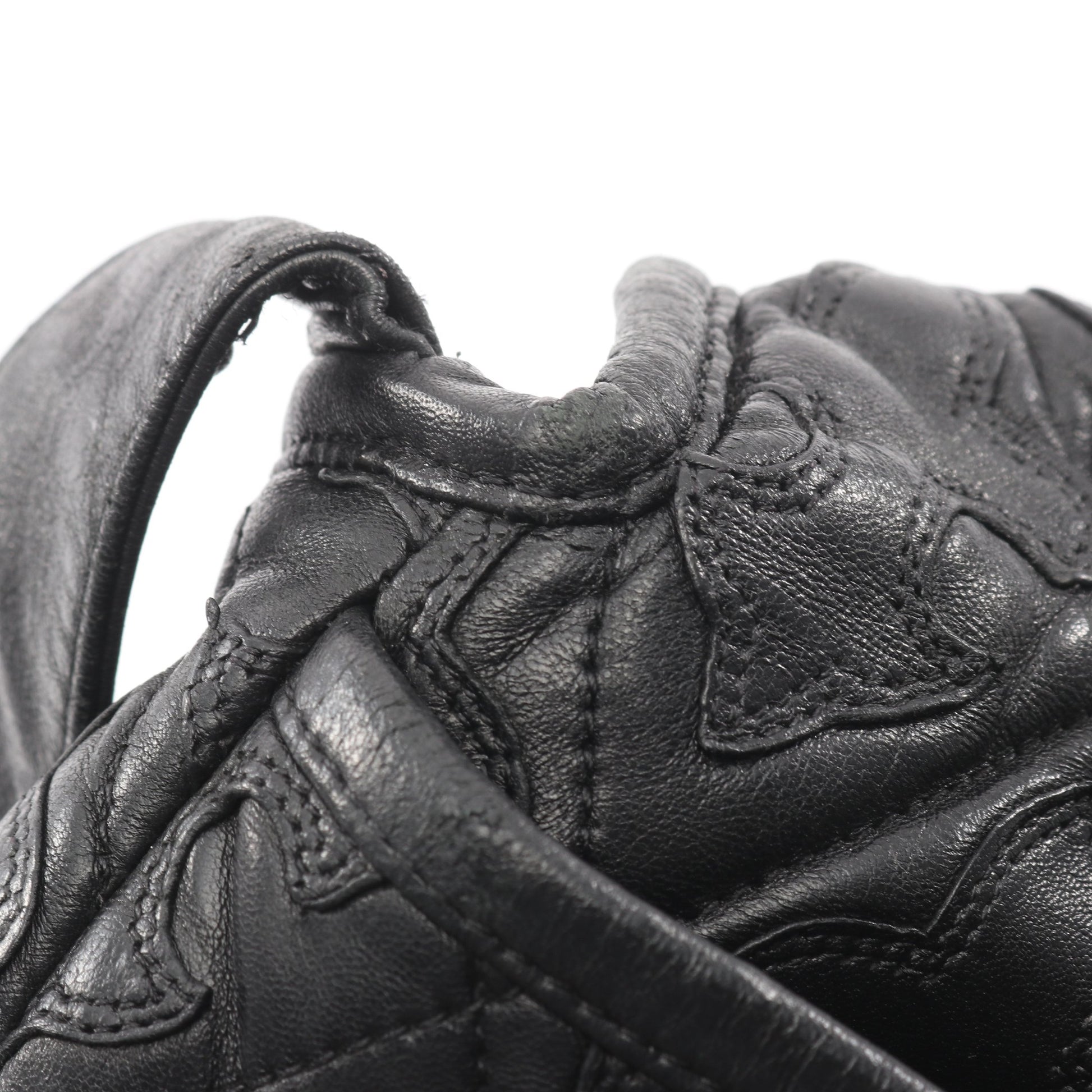 G BENDER セメタリーフレアキルティング ショルダーバッグ レザー ブラック クロムハーツ バッグ Chrome Hearts