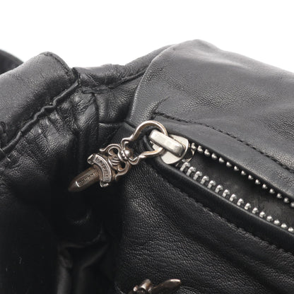 G BENDER セメタリーフレアキルティング ショルダーバッグ レザー ブラック クロムハーツ バッグ Chrome Hearts