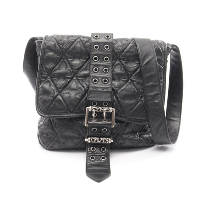 G BENDER セメタリーフレアキルティング ショルダーバッグ レザー ブラック クロムハーツ バッグ Chrome Hearts