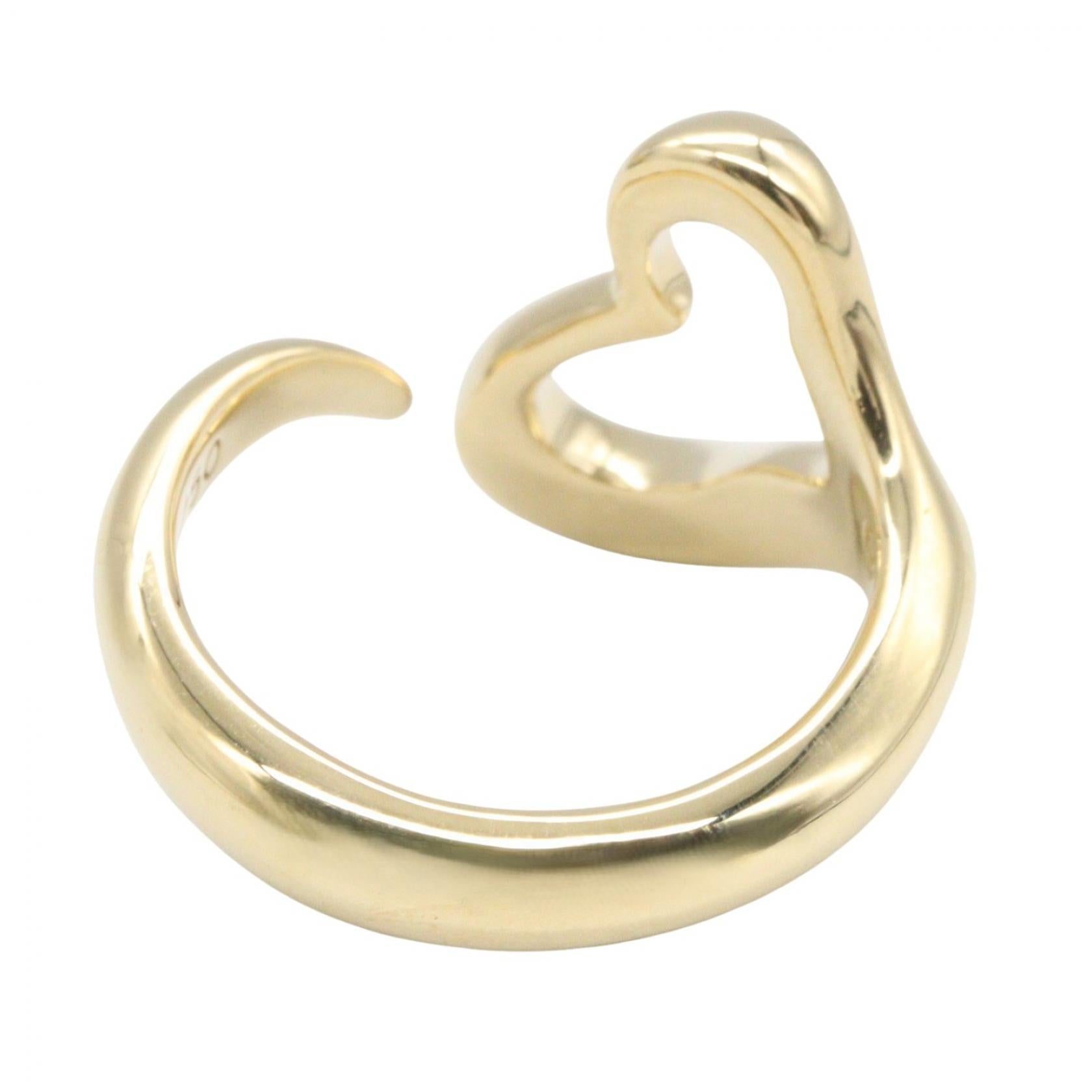 オープンハート リング リング 指輪 K18YG イエローゴールド ティファニー アクセサリー TIFFANY & Co.