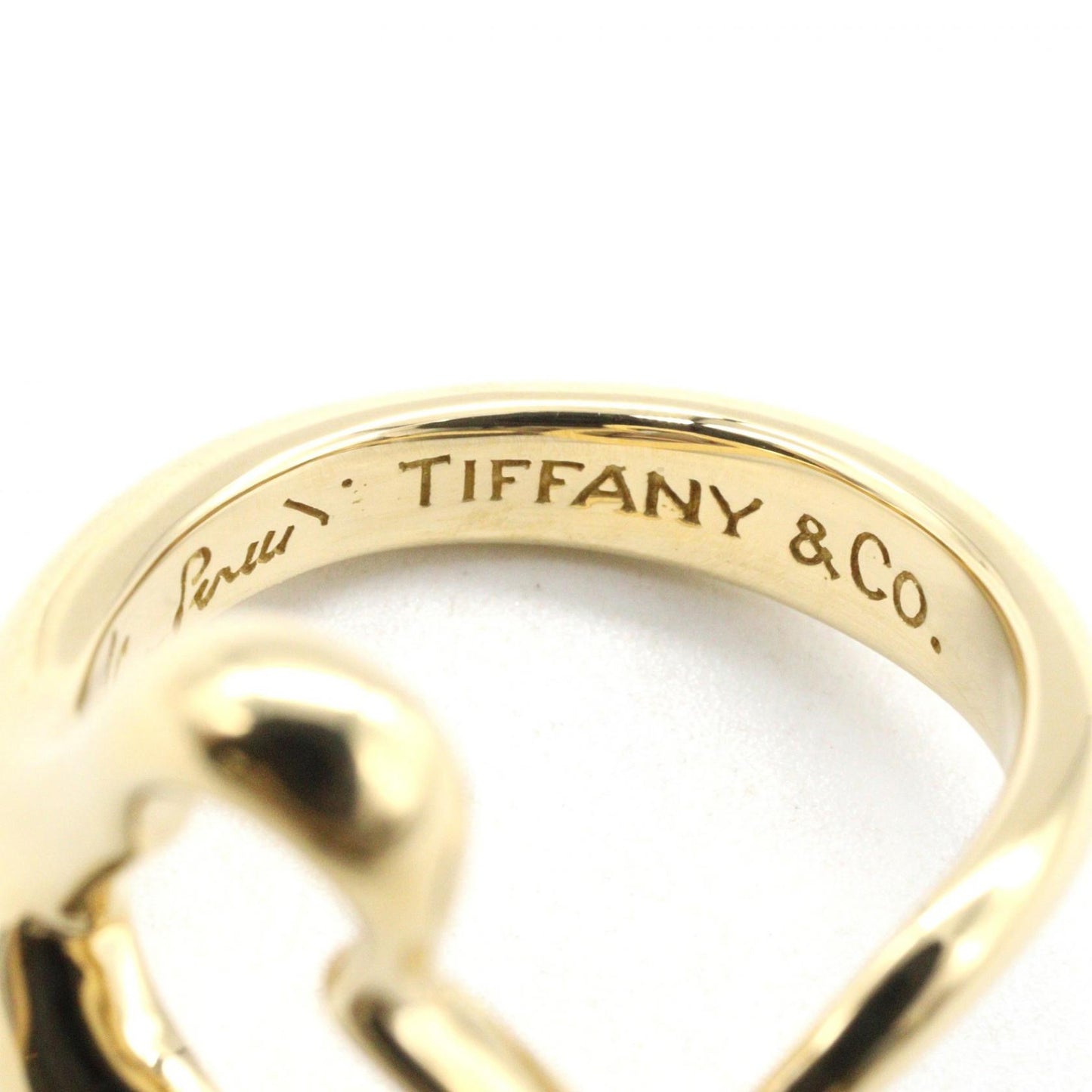オープンハート リング リング 指輪 K18YG イエローゴールド ティファニー アクセサリー TIFFANY & Co.