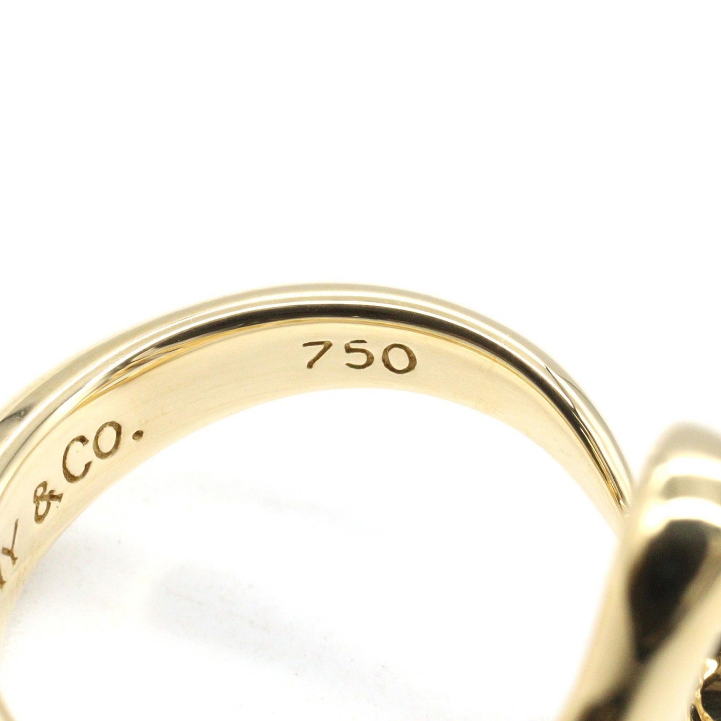 オープンハート リング リング 指輪 K18YG イエローゴールド ティファニー アクセサリー TIFFANY & Co.