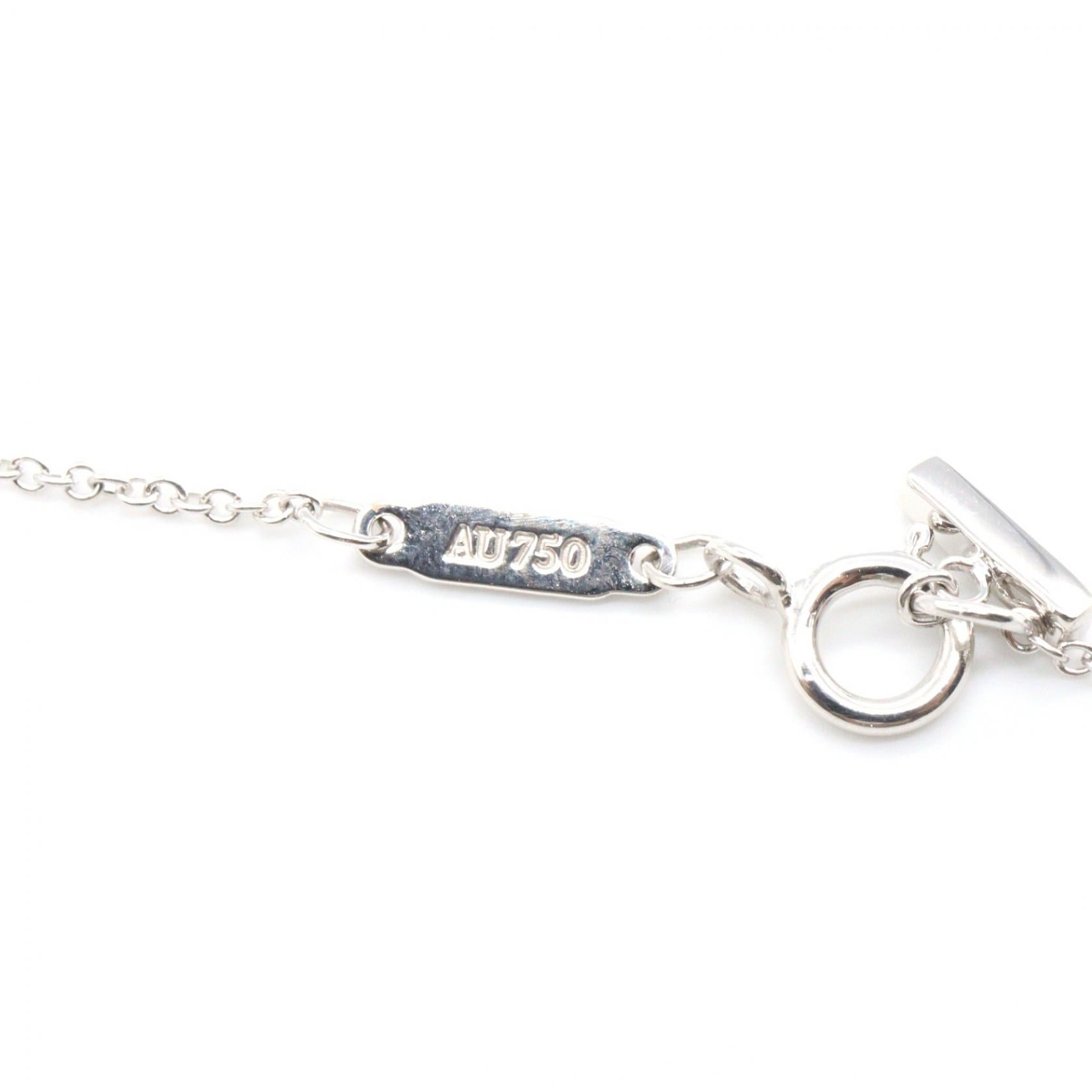 Tスマイル スモール ネックレス ネックレス K18WG ホワイトゴールド ティファニー アクセサリー TIFFANY & Co.