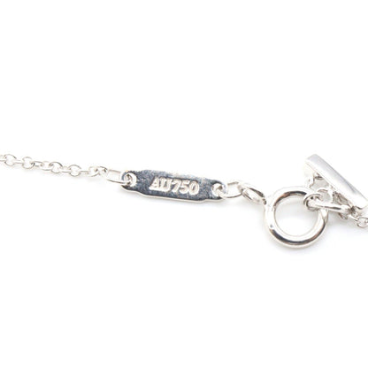 Tスマイル スモール ネックレス ネックレス K18WG ホワイトゴールド ティファニー アクセサリー TIFFANY & Co.