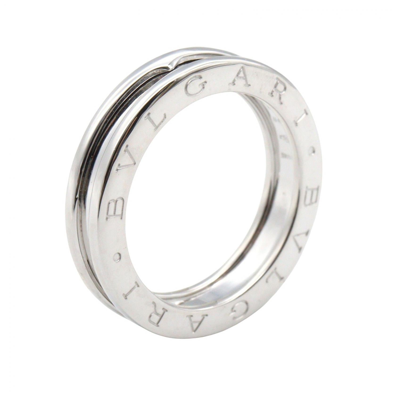 B-zero1 ビーゼロワン リング 1バンド リング 指輪 K18WG ホワイトゴールド ブルガリ アクセサリー BVLGARI
