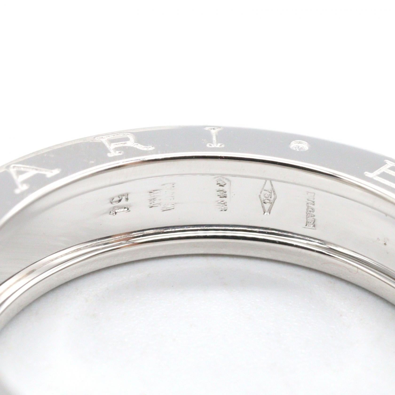B-zero1 ビーゼロワン リング 1バンド リング 指輪 K18WG ホワイトゴールド ブルガリ アクセサリー BVLGARI