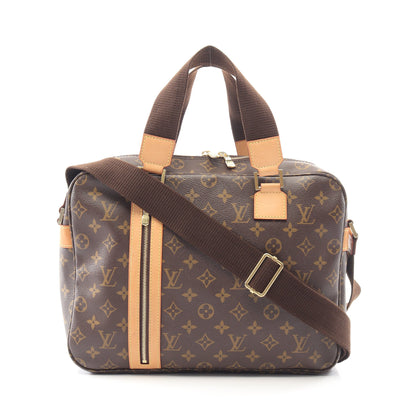 サック ボスフォール モノグラム 2WAY ハンドバッグ PVC レザー ブラウン ルイヴィトン バッグ LOUIS VUITTON