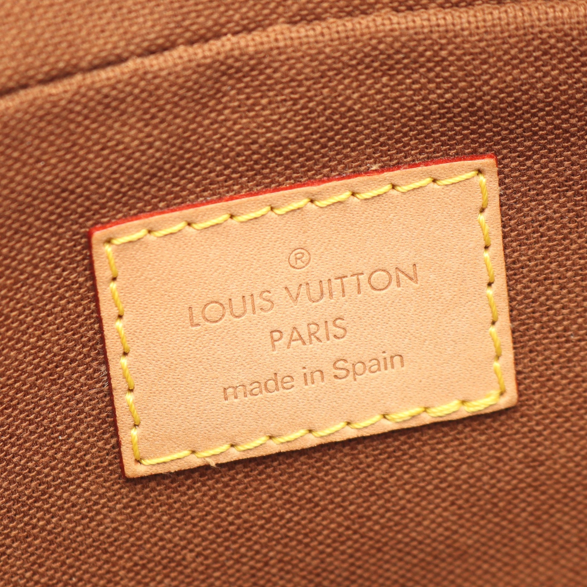 サック ボスフォール モノグラム 2WAY ハンドバッグ PVC レザー ブラウン ルイヴィトン バッグ LOUIS VUITTON
