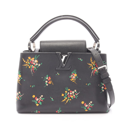 カプシーヌPM Blossom 2WAY ハンドバッグ レザー ブラック マルチカラー ルイヴィトン バッグ LOUIS VUITTON
