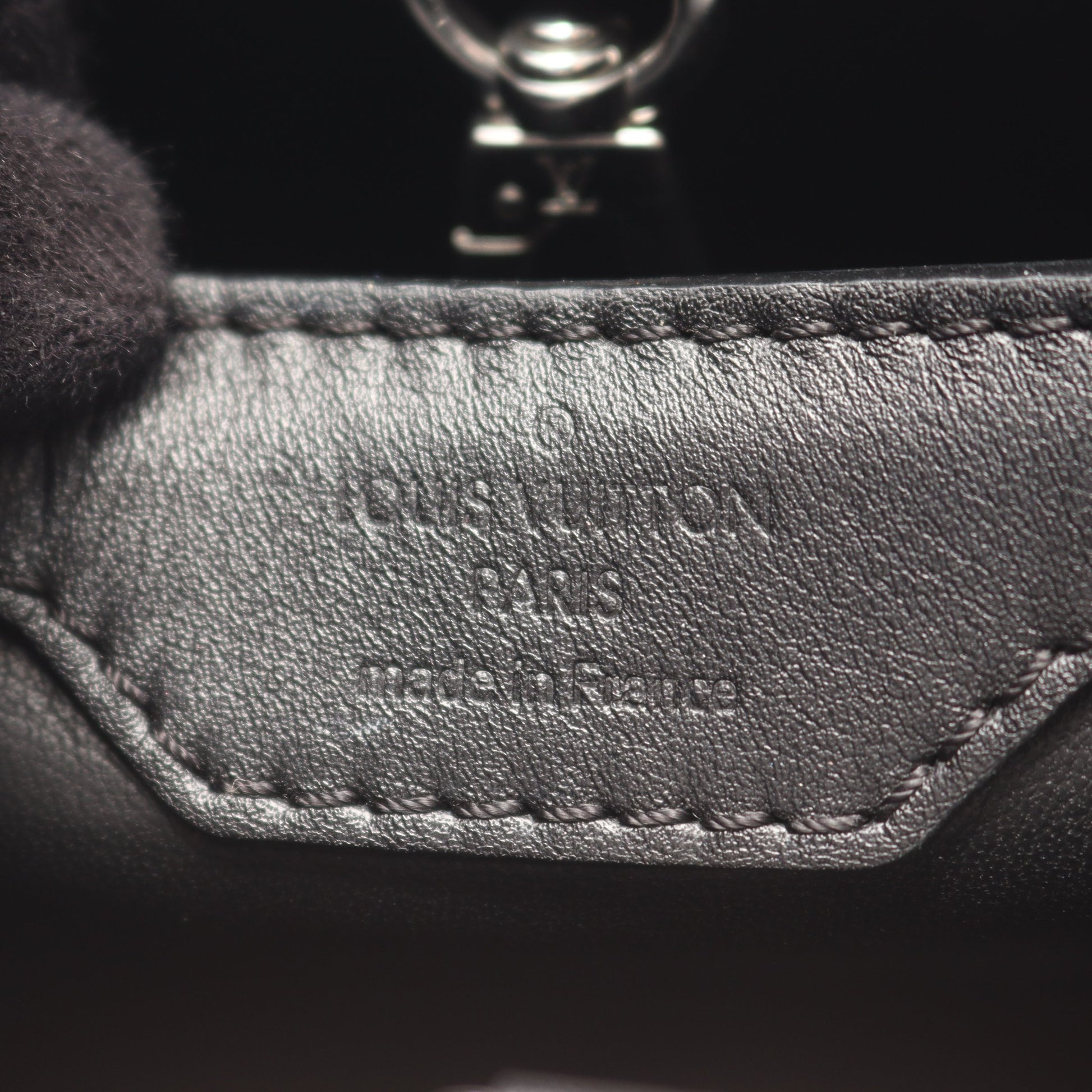 カプシーヌPM Blossom 2WAY ハンドバッグ レザー ブラック マルチカラー ルイヴィトン バッグ LOUIS VUITTON