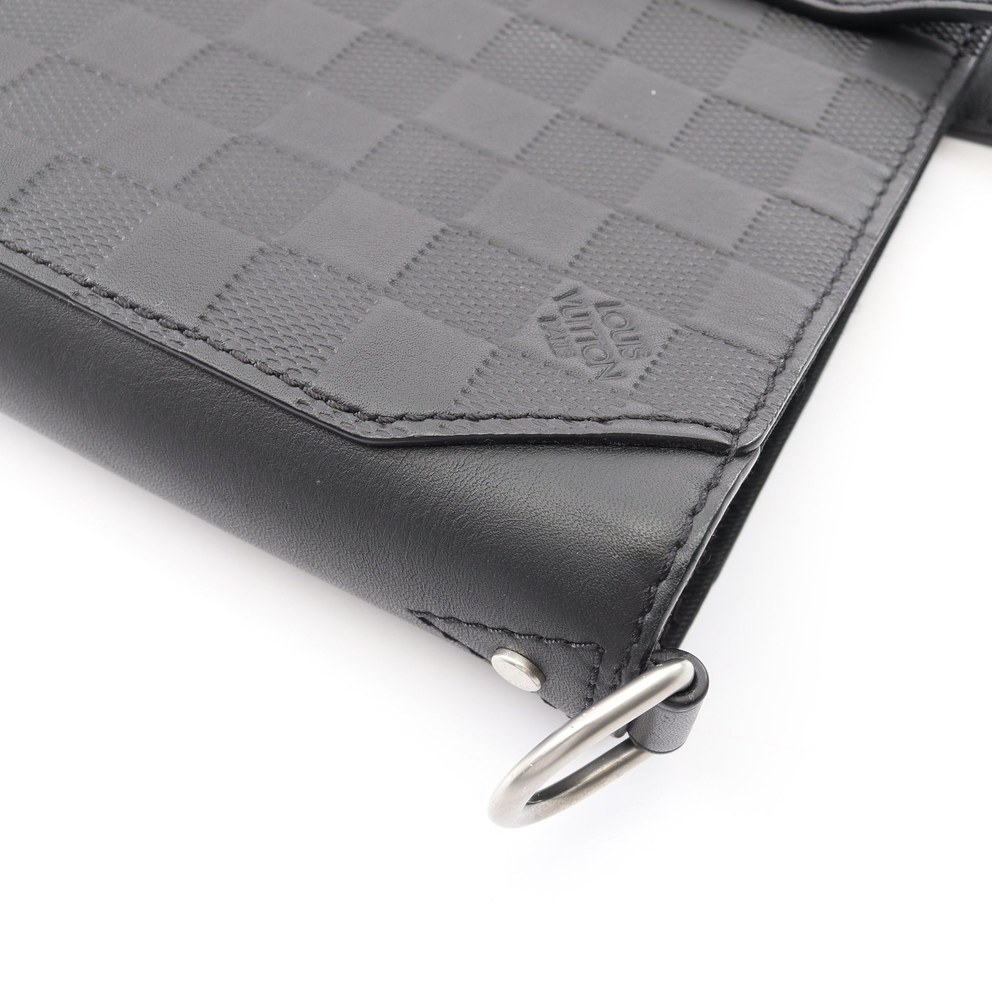 アポロ トート ダミエアンフィニ オニキス 2WAY ハンドバッグ トートバッグ レザー ブラック ルイヴィトン バッグ LOUIS VUITTON