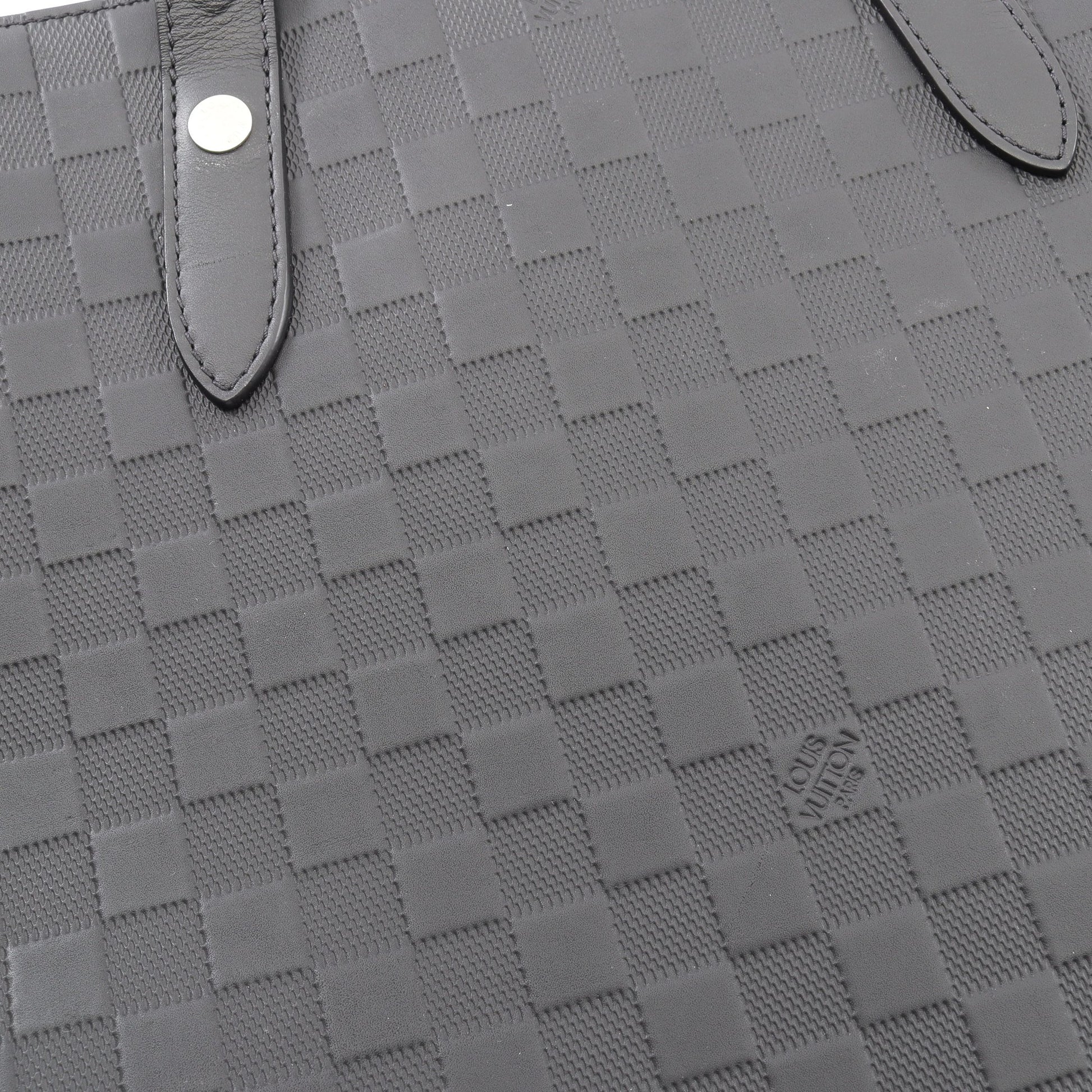 アポロ トート ダミエアンフィニ オニキス 2WAY ハンドバッグ トートバッグ レザー ブラック ルイヴィトン バッグ LOUIS VUITTON