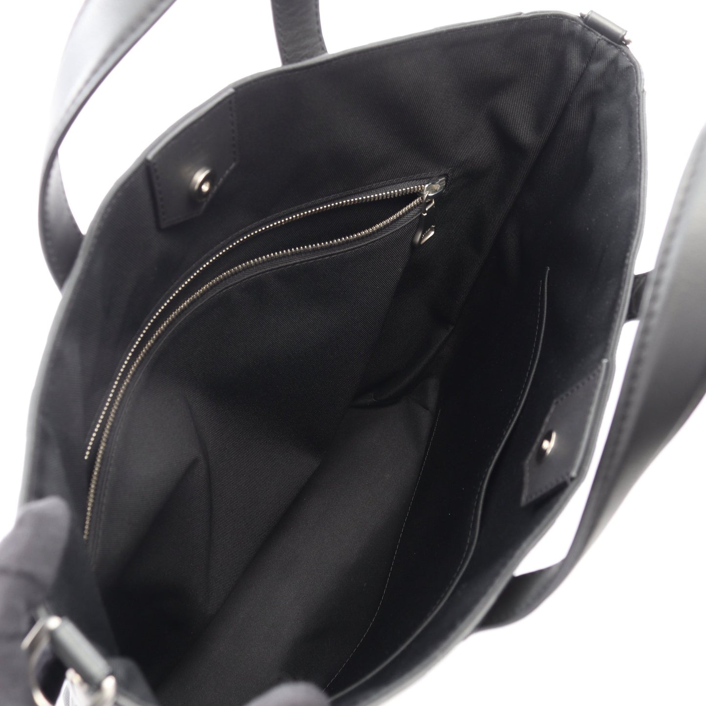 アポロ トート ダミエアンフィニ オニキス 2WAY ハンドバッグ トートバッグ レザー ブラック ルイヴィトン バッグ LOUIS VUITTON