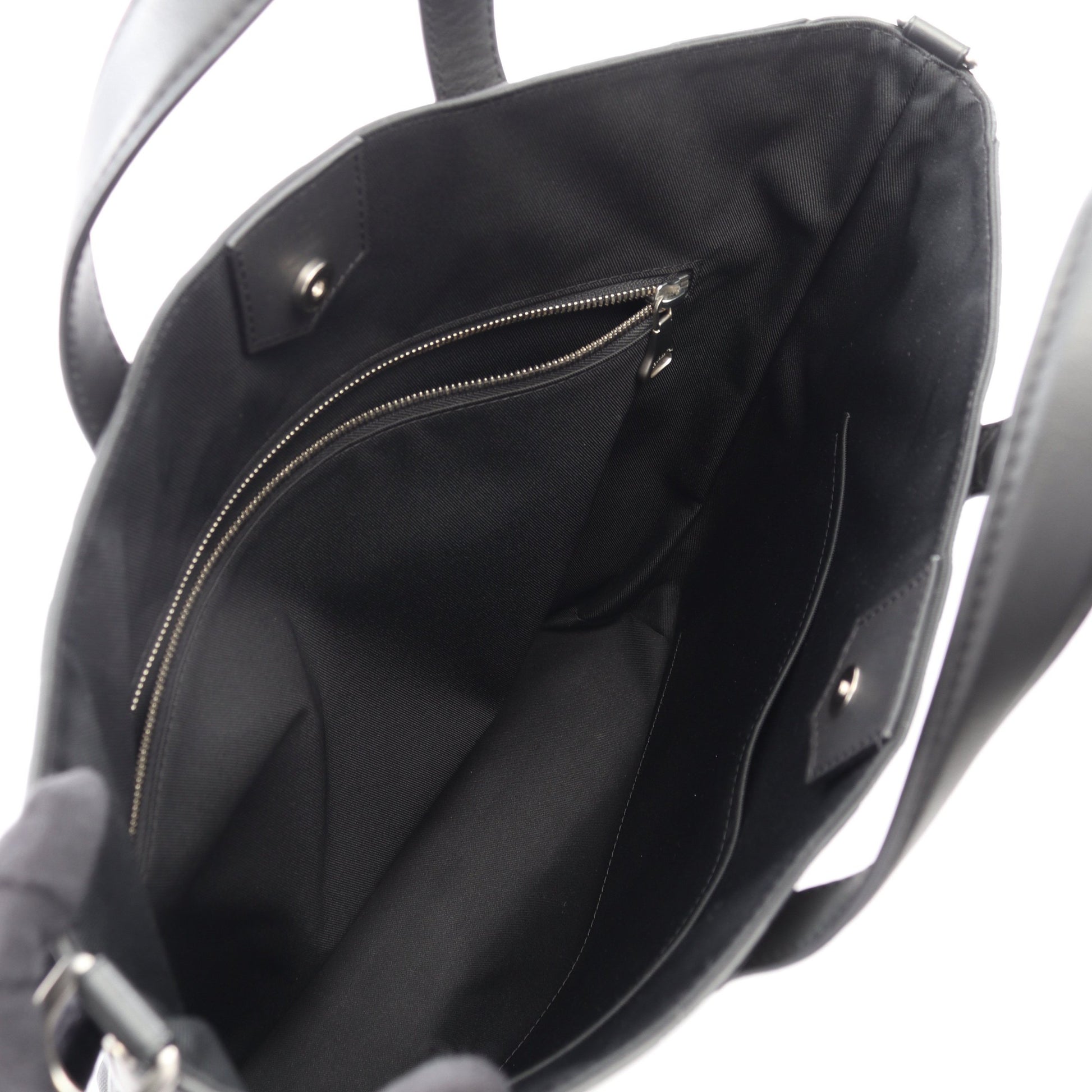 アポロ トート ダミエアンフィニ オニキス 2WAY ハンドバッグ トートバッグ レザー ブラック ルイヴィトン バッグ LOUIS VUITTON