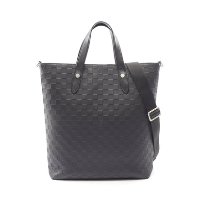 アポロ トート ダミエアンフィニ オニキス 2WAY ハンドバッグ トートバッグ レザー ブラック ルイヴィトン バッグ LOUIS VUITTON