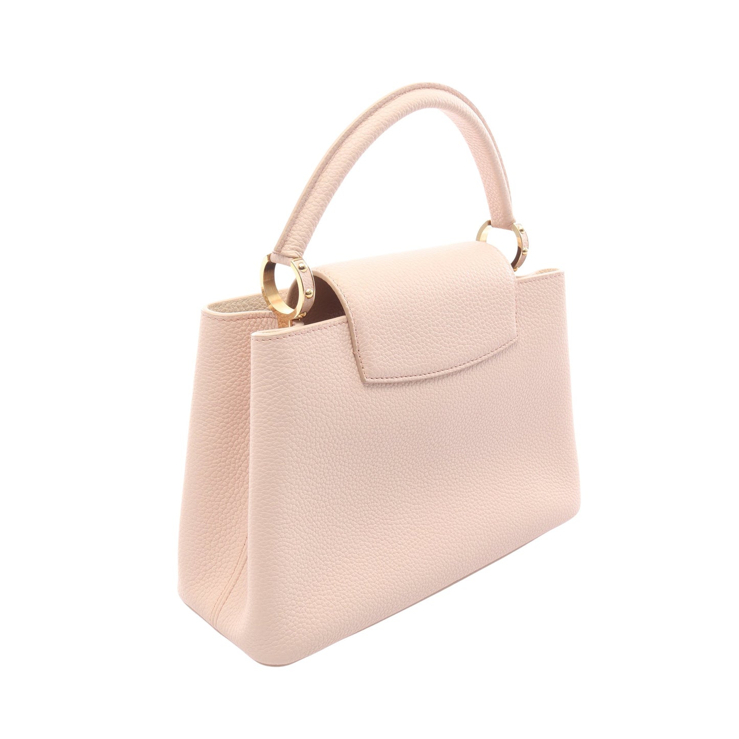 カプシーヌMM 2WAY ハンドバッグ レザー ライトピンク ルイヴィトン バッグ LOUIS VUITTON
