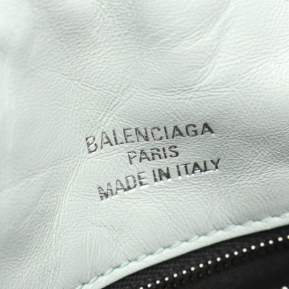 モナコ スリングバッグ ワンショルダーバッグ レザー ライトグリーン バレンシアガ バッグ BALENCIAGA