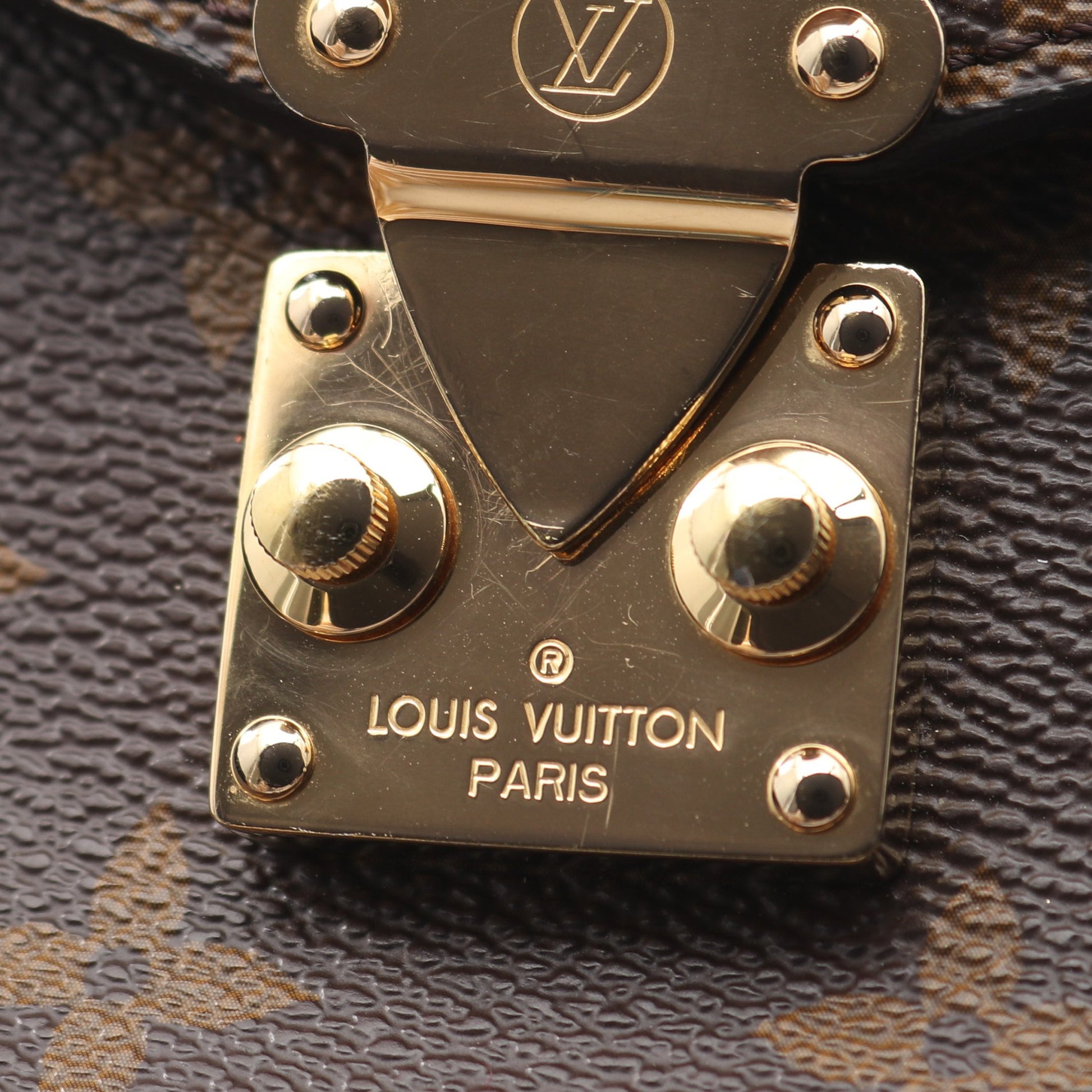 ポシェット メティス MM モノグラム 2WAY ハンドバッグ PVC レザー ブラウン ルイヴィトン バッグ LOUIS VUITTON