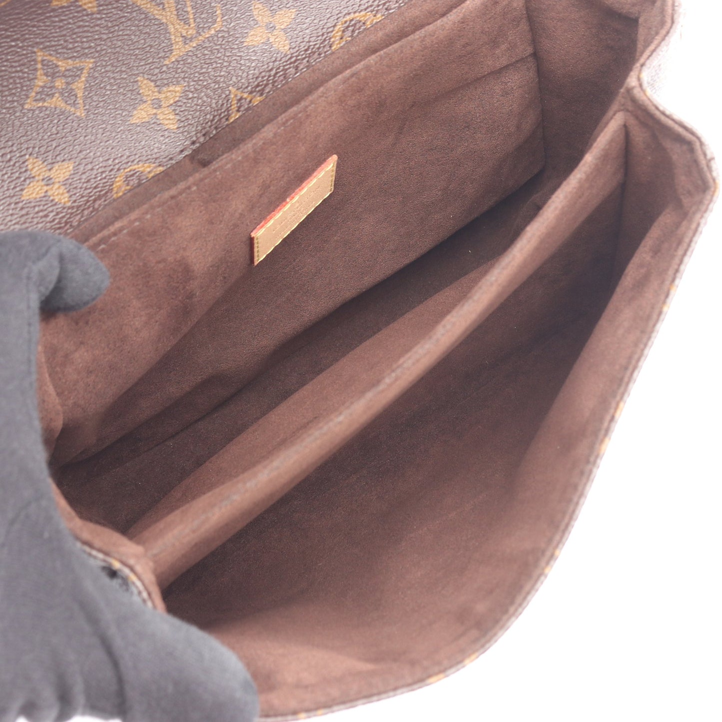 ポシェット メティス MM モノグラム 2WAY ハンドバッグ PVC レザー ブラウン ルイヴィトン バッグ LOUIS VUITTON