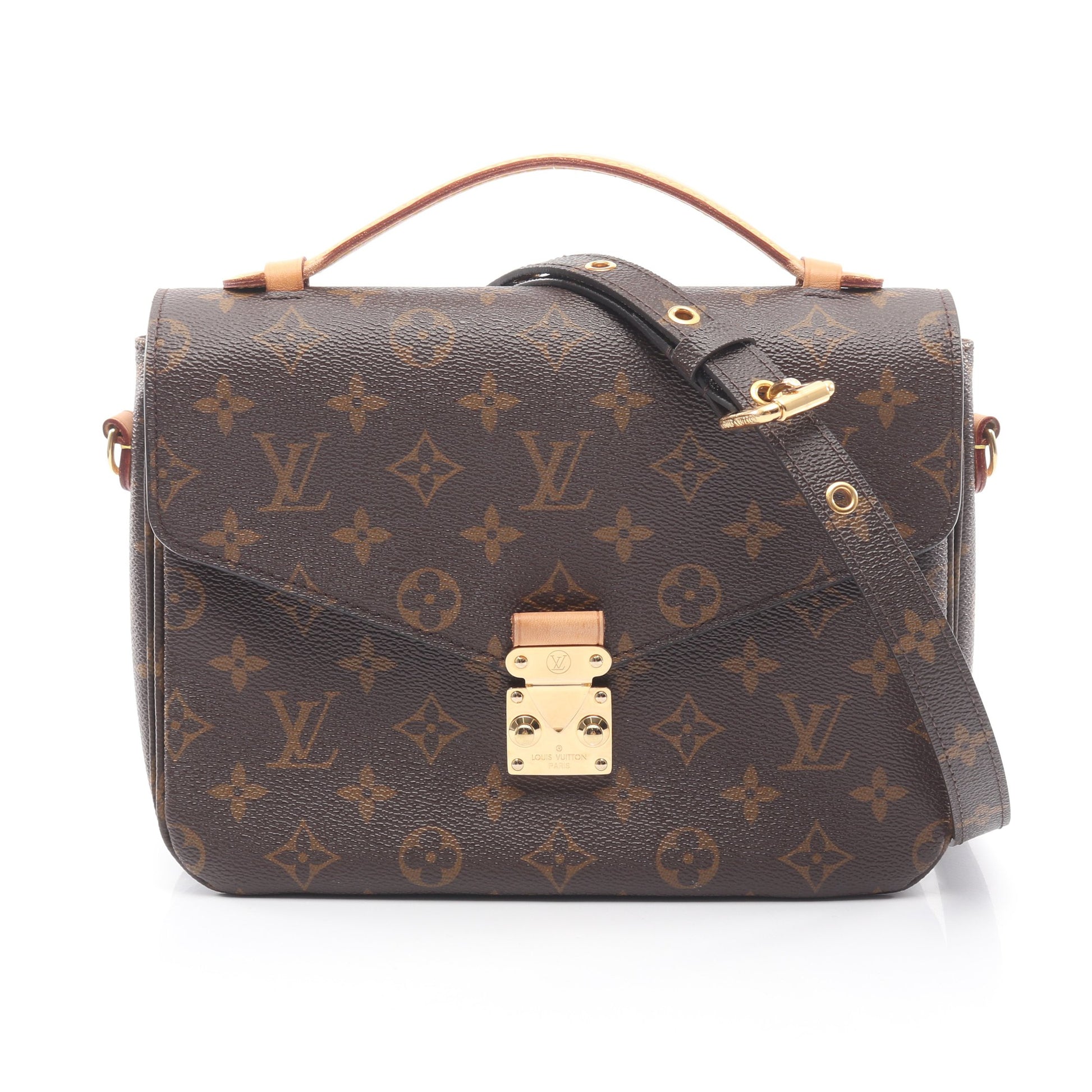ポシェット メティス MM モノグラム 2WAY ハンドバッグ PVC レザー ブラウン ルイヴィトン バッグ LOUIS VUITTON