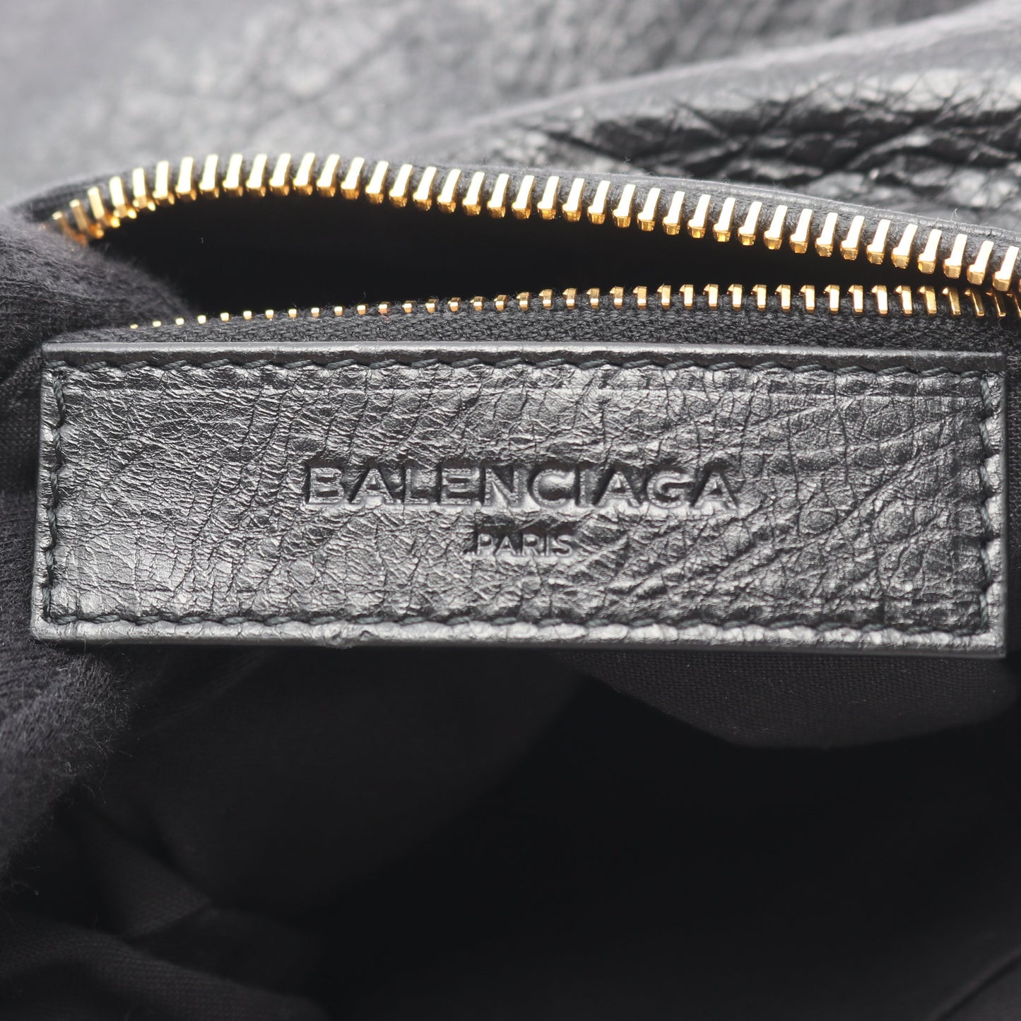 クラシック フラット ショルダーバッグ レザー ブラック バレンシアガ バッグ BALENCIAGA