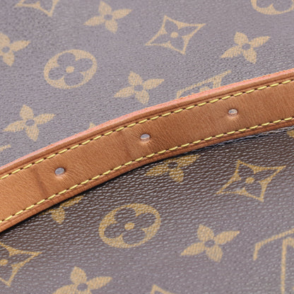 ミュゼットサルサ ロングストラップ モノグラム ショルダーバッグ PVC レザー ブラウン ルイヴィトン バッグ LOUIS VUITTON